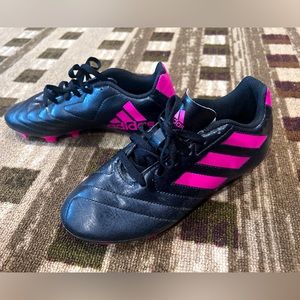 Girls Adidas GOLETTO VII FIRM GROUND SOCCER CLEATS